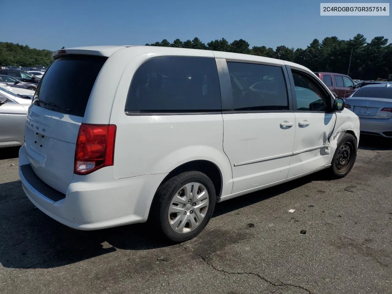 2C4RDGBG7GR357514 2016 Dodge Grand Caravan Se