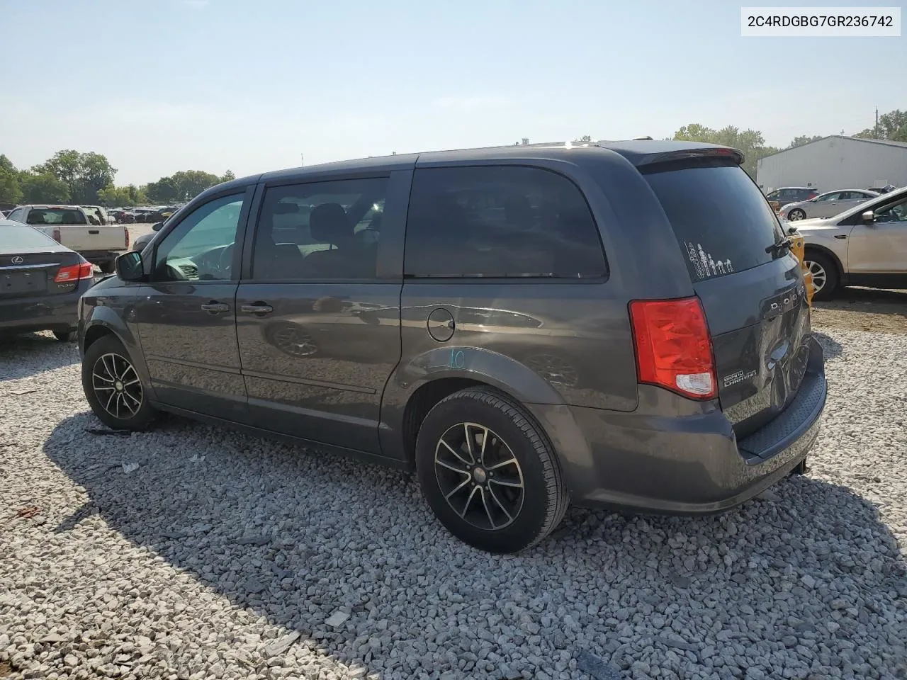 2016 Dodge Grand Caravan Se VIN: 2C4RDGBG7GR236742 Lot: 68474524