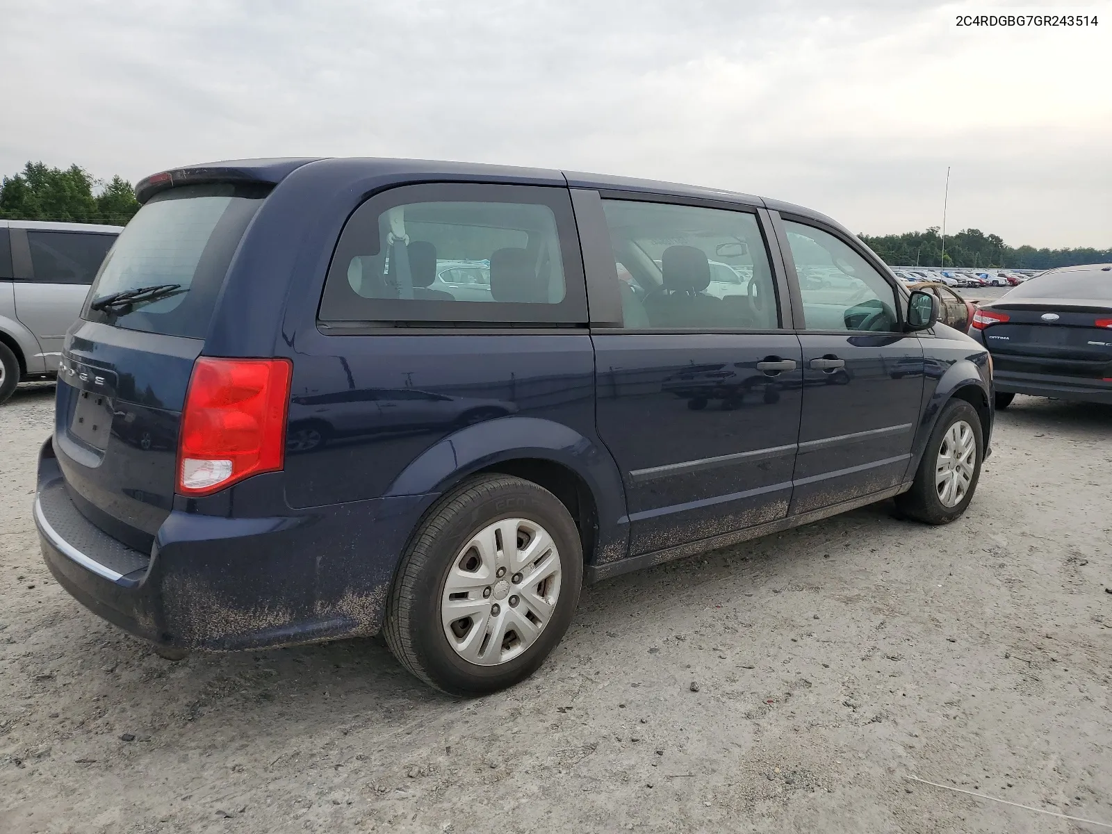 2016 Dodge Grand Caravan Se VIN: 2C4RDGBG7GR243514 Lot: 68716844