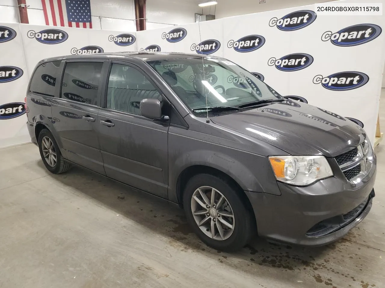 2016 Dodge Grand Caravan Se VIN: 2C4RDGBGXGR115798 Lot: 68725074