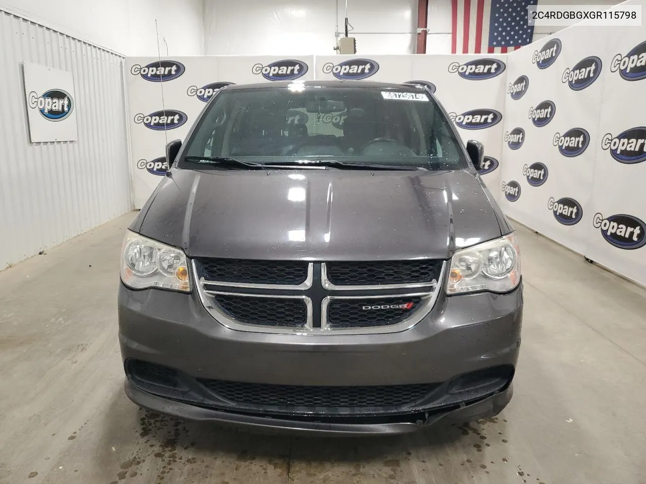 2016 Dodge Grand Caravan Se VIN: 2C4RDGBGXGR115798 Lot: 68725074