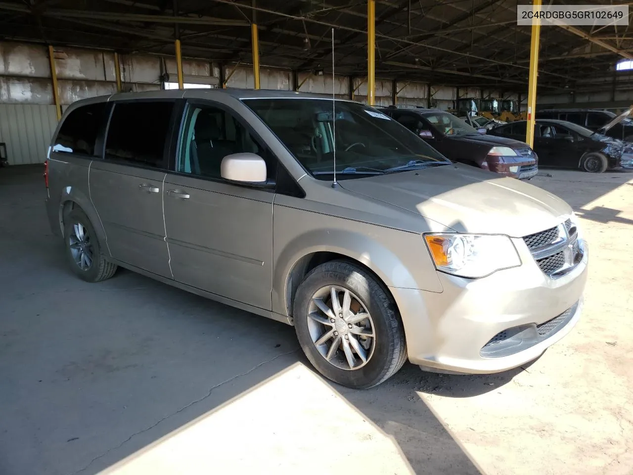 2016 Dodge Grand Caravan Se VIN: 2C4RDGBG5GR102649 Lot: 68750814