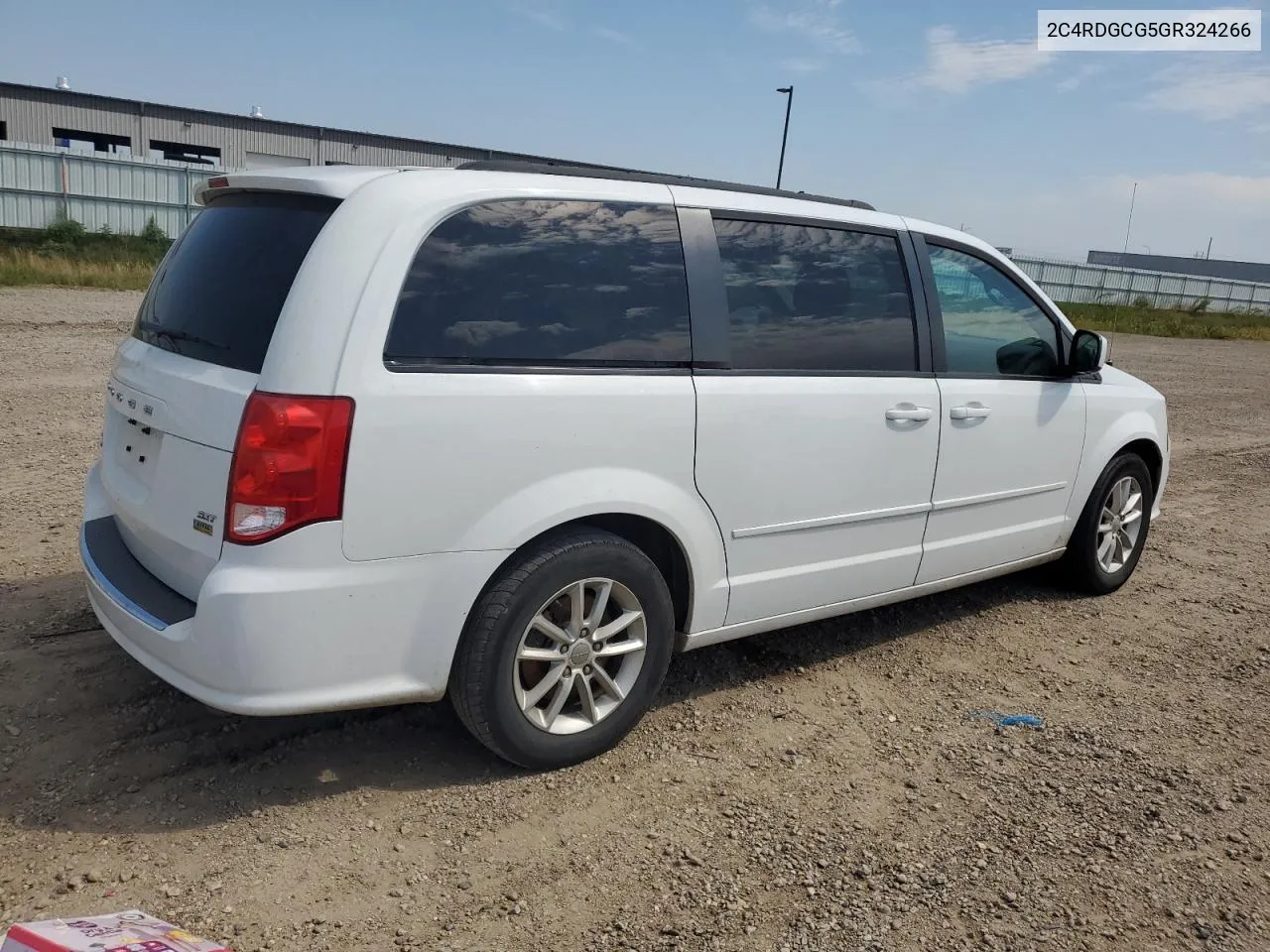 2016 Dodge Grand Caravan Sxt VIN: 2C4RDGCG5GR324266 Lot: 68833424