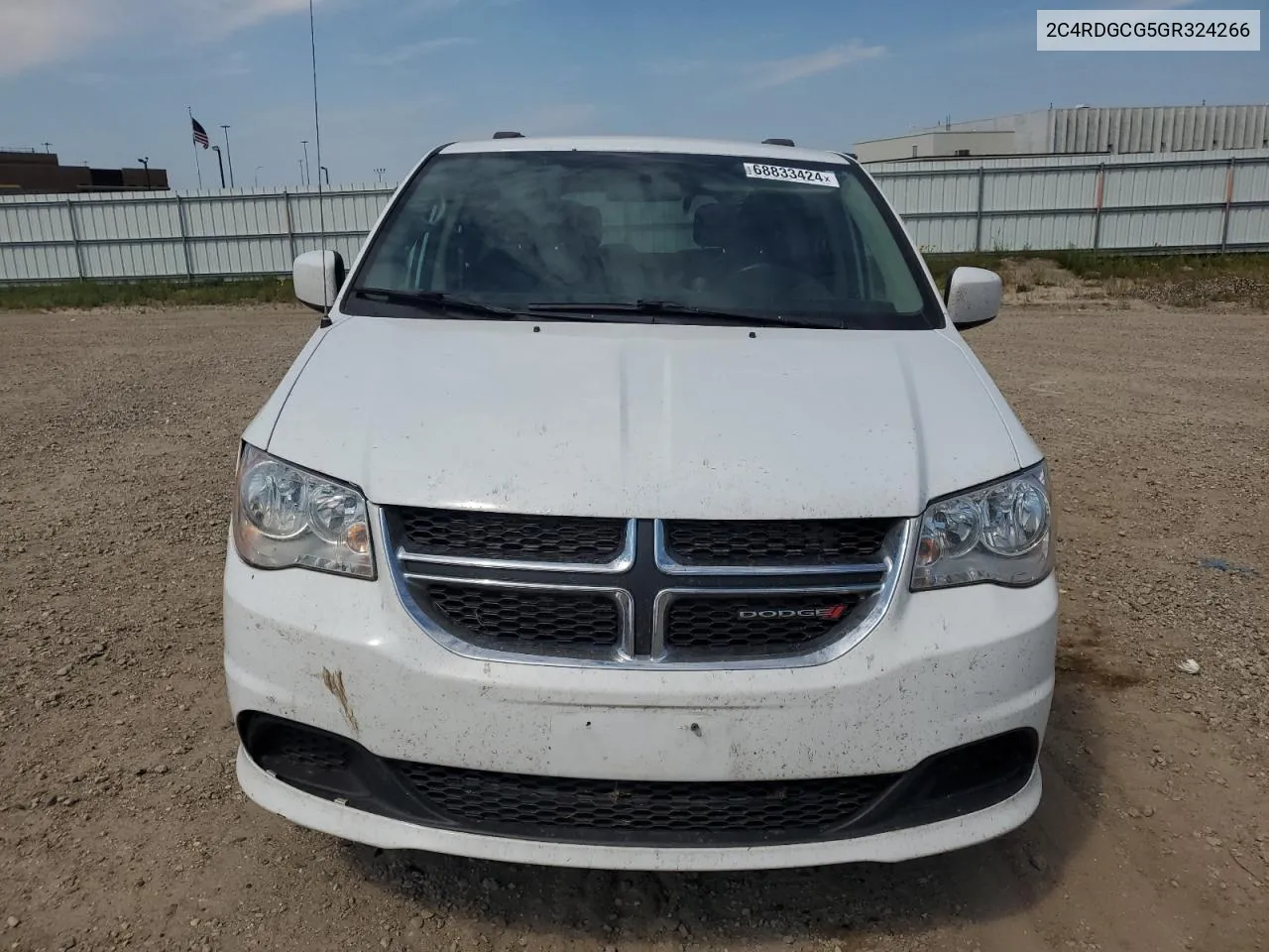 2C4RDGCG5GR324266 2016 Dodge Grand Caravan Sxt