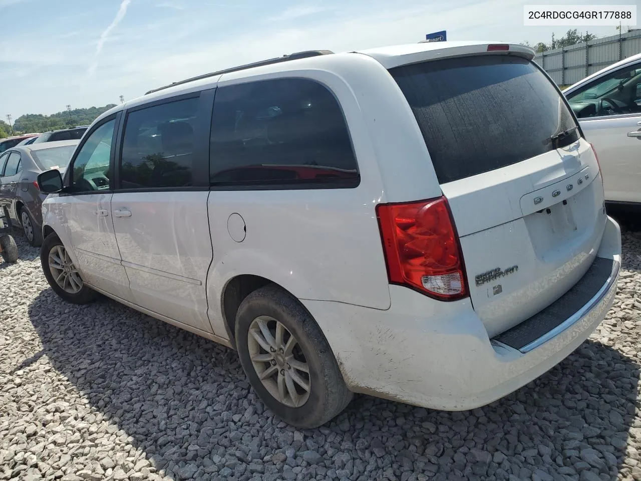 2016 Dodge Grand Caravan Sxt VIN: 2C4RDGCG4GR177888 Lot: 68851084