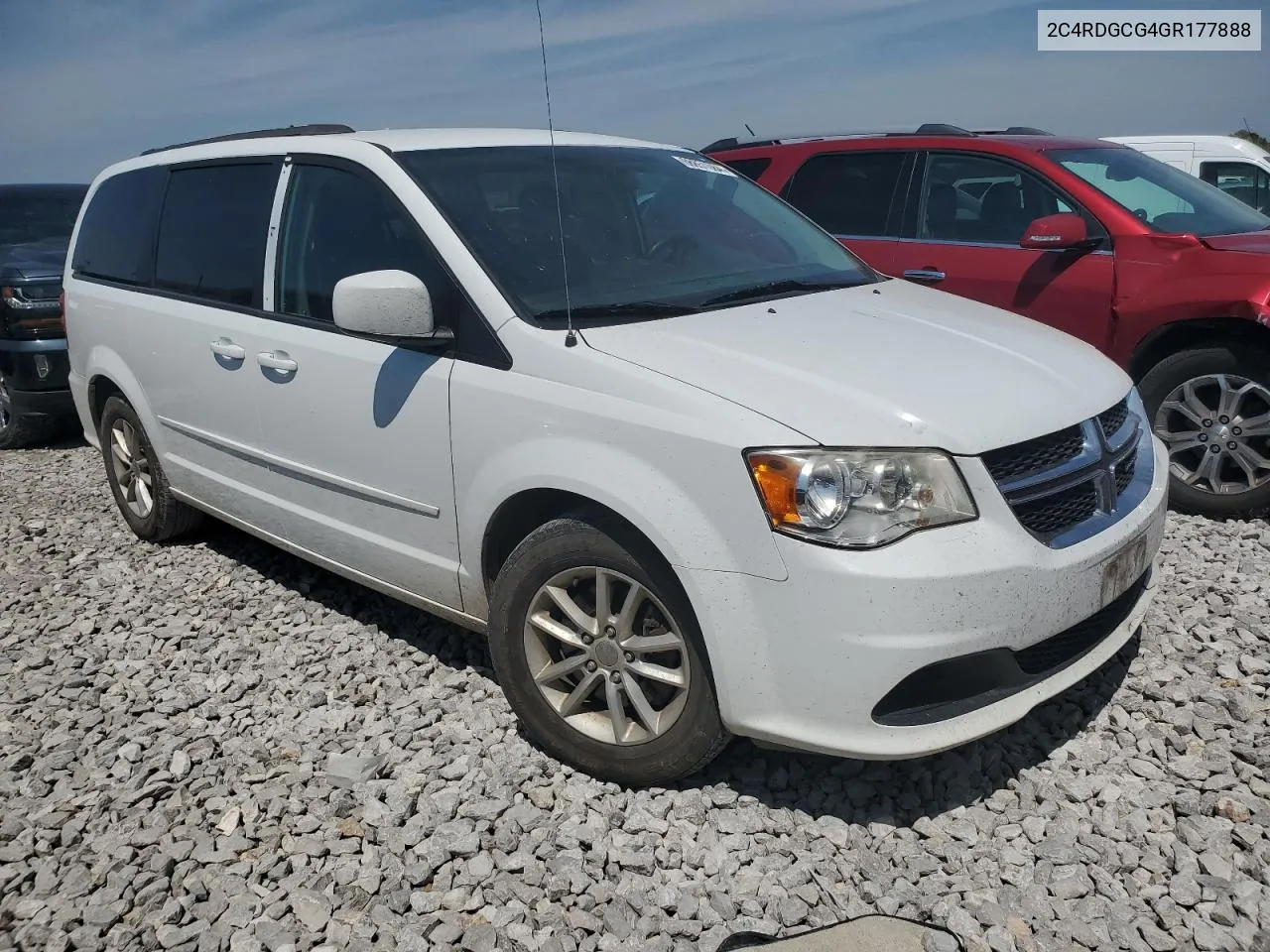 2016 Dodge Grand Caravan Sxt VIN: 2C4RDGCG4GR177888 Lot: 68851084