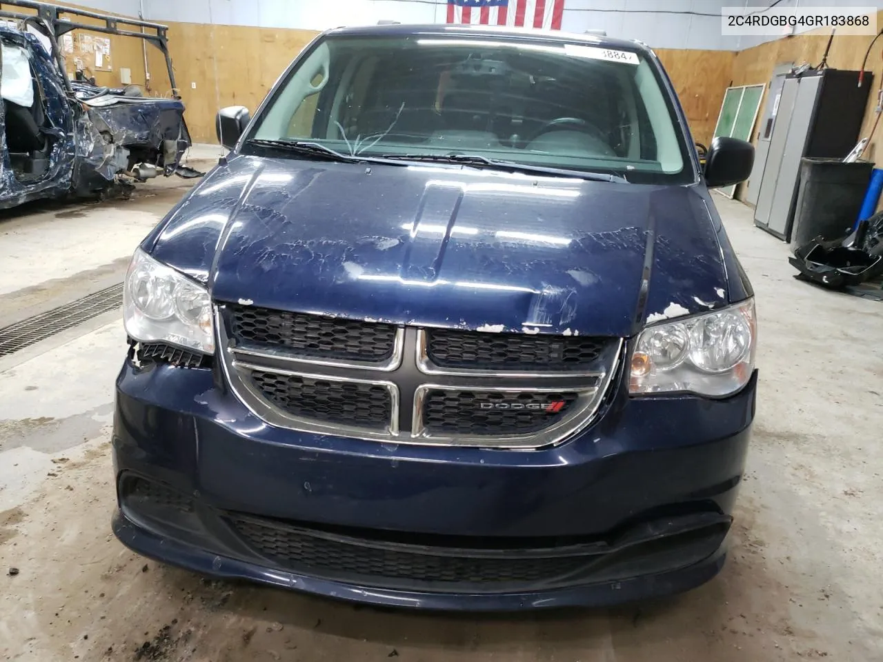 2016 Dodge Grand Caravan Se VIN: 2C4RDGBG4GR183868 Lot: 68898884