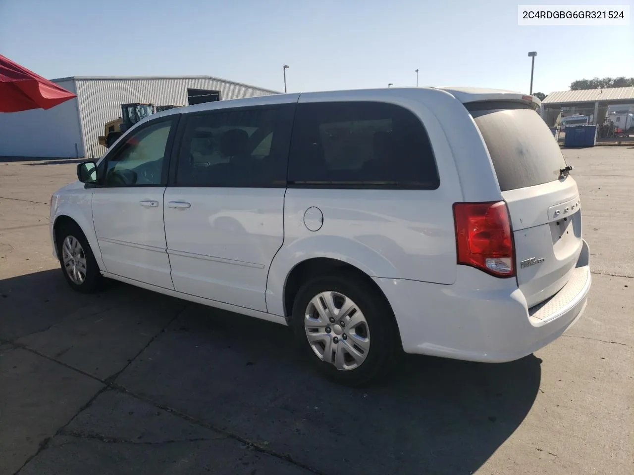 2016 Dodge Grand Caravan Se VIN: 2C4RDGBG6GR321524 Lot: 69286314