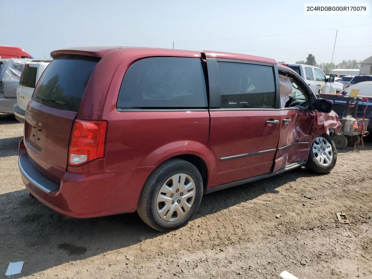 2C4RDGBG0GR170079 2016 Dodge Grand Caravan Se