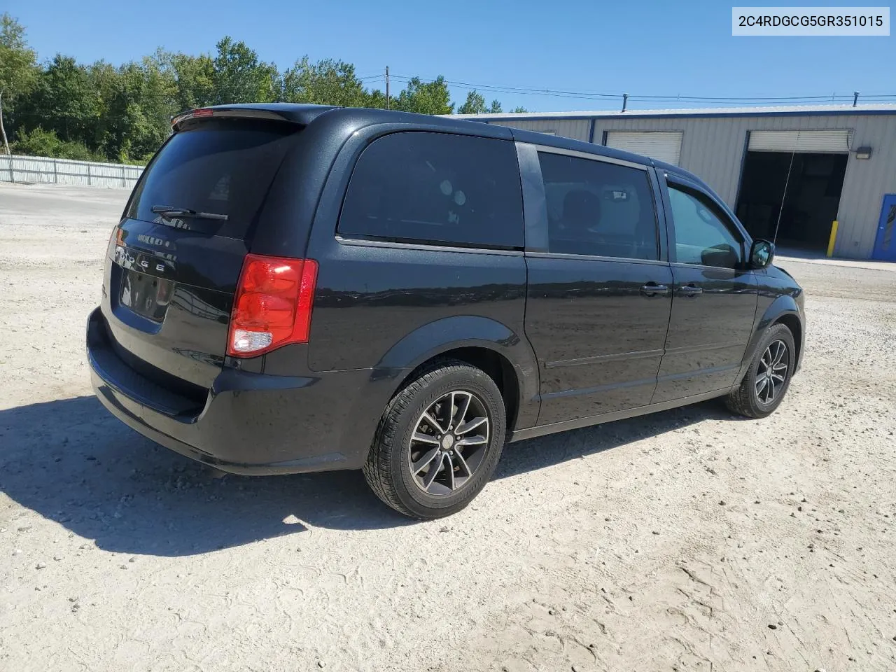 2C4RDGCG5GR351015 2016 Dodge Grand Caravan Sxt