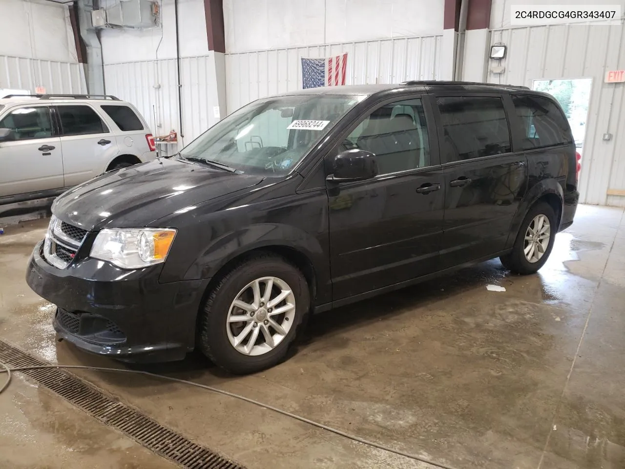 2C4RDGCG4GR343407 2016 Dodge Grand Caravan Sxt