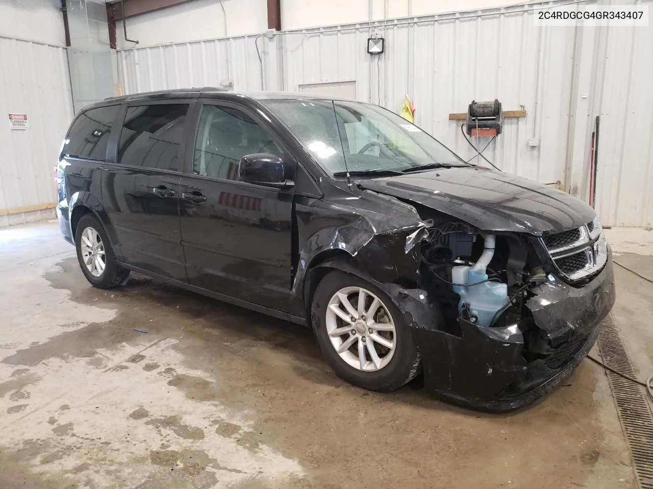 2C4RDGCG4GR343407 2016 Dodge Grand Caravan Sxt