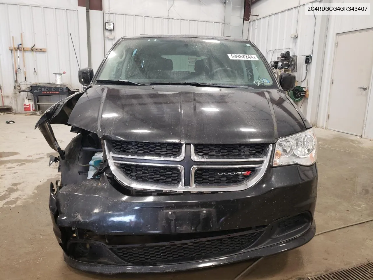 2016 Dodge Grand Caravan Sxt VIN: 2C4RDGCG4GR343407 Lot: 69968244