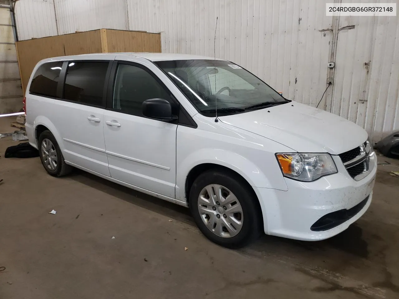 2016 Dodge Grand Caravan Se VIN: 2C4RDGBG6GR372148 Lot: 69987224