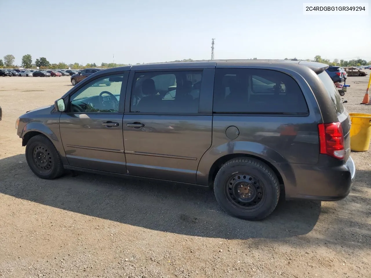 2016 Dodge Grand Caravan Se VIN: 2C4RDGBG1GR349294 Lot: 70466014