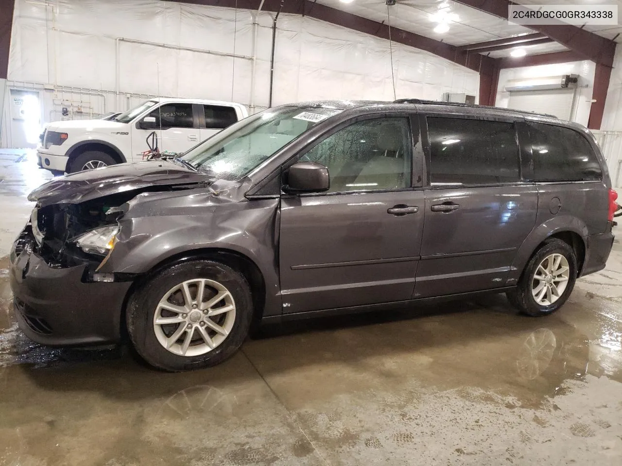 2C4RDGCG0GR343338 2016 Dodge Grand Caravan Sxt