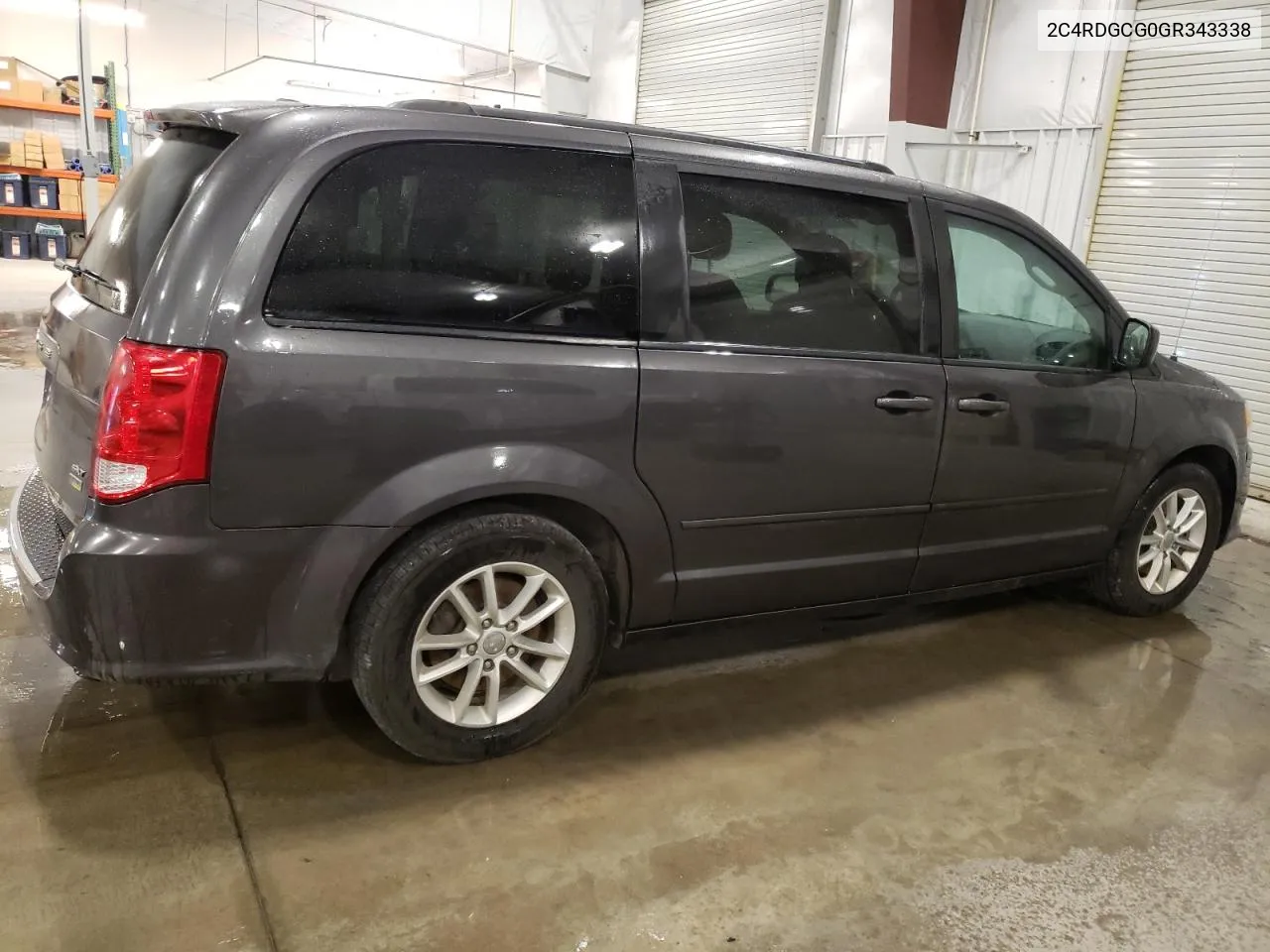 2C4RDGCG0GR343338 2016 Dodge Grand Caravan Sxt