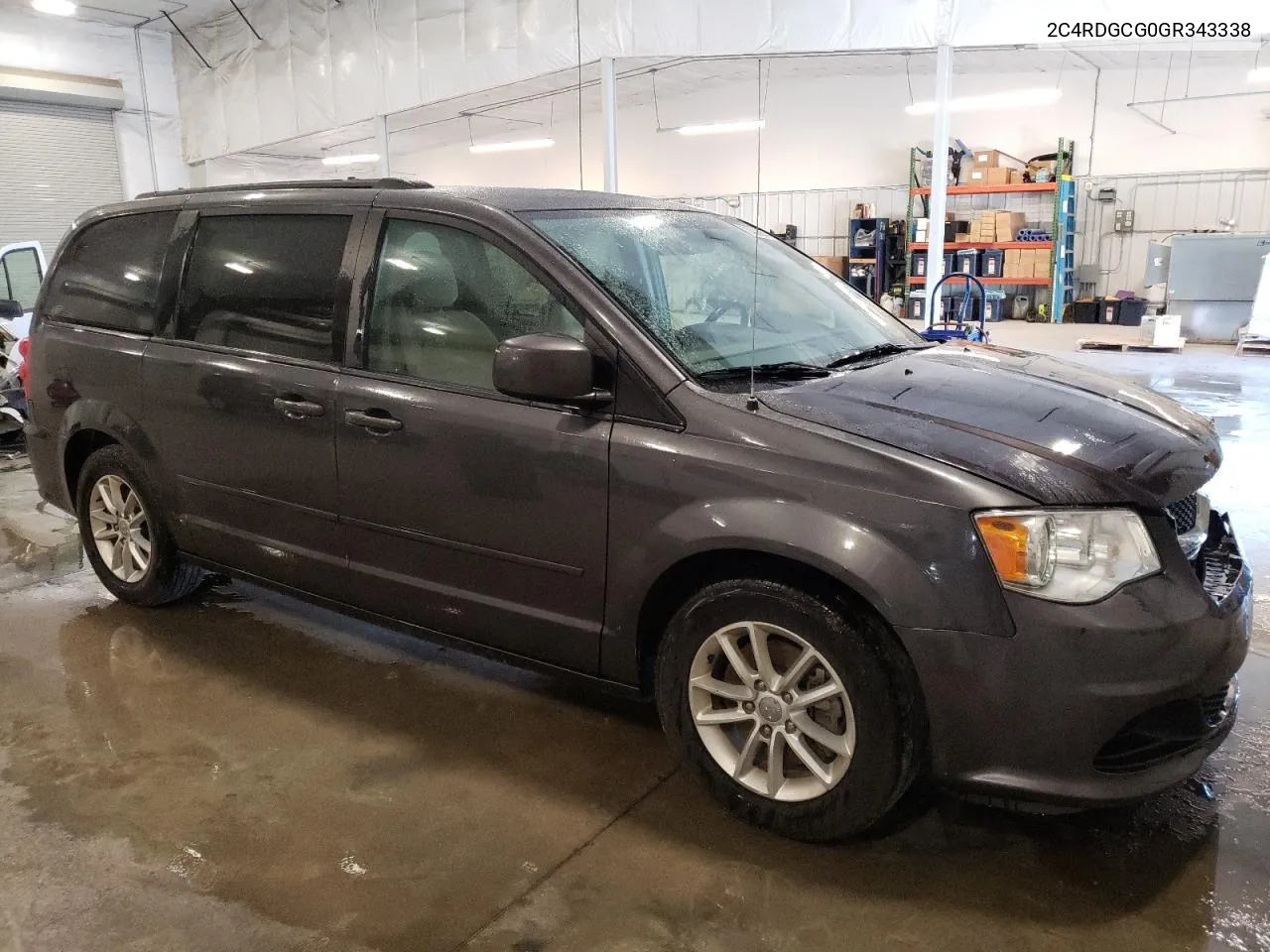 2C4RDGCG0GR343338 2016 Dodge Grand Caravan Sxt