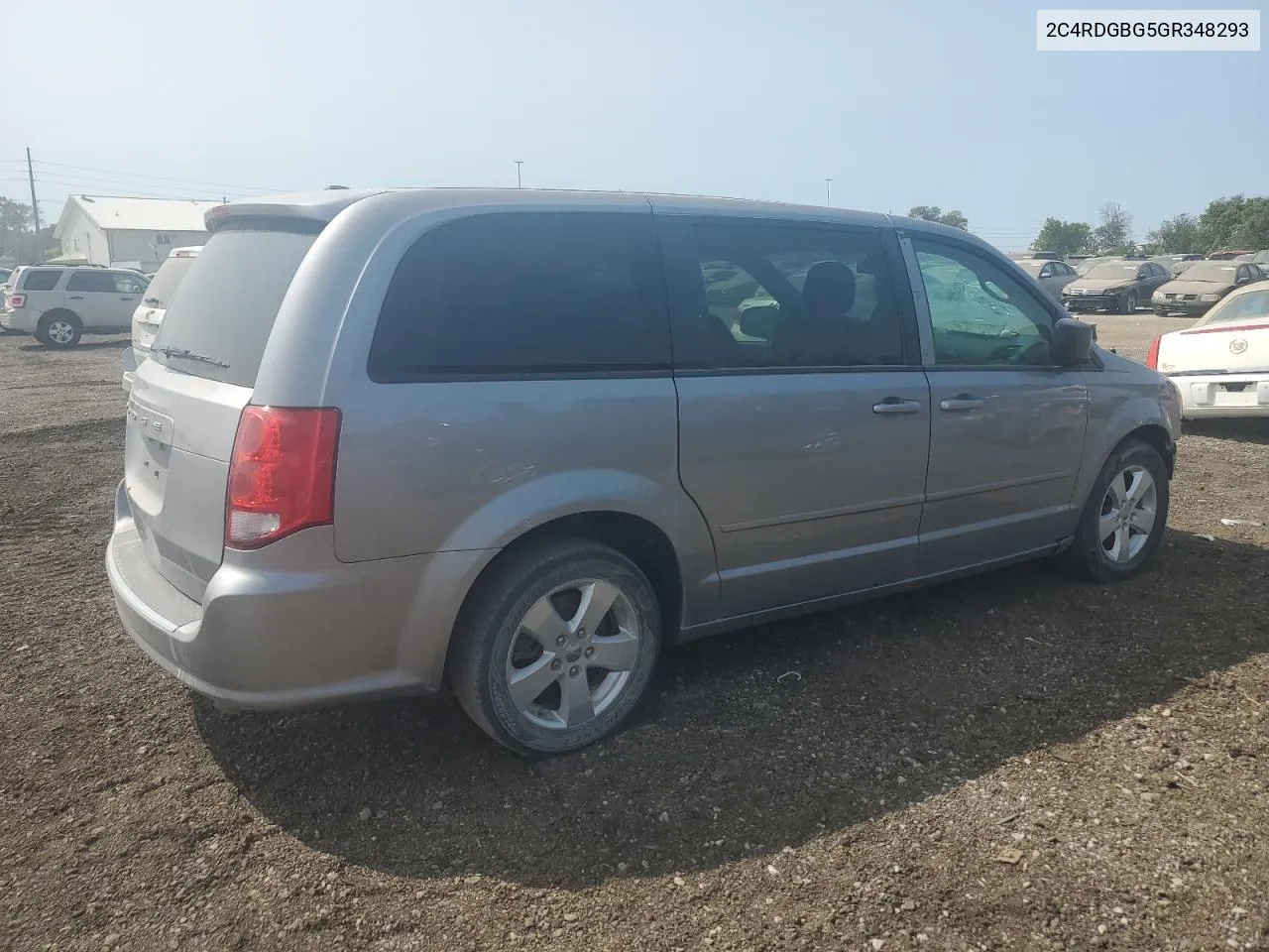 2016 Dodge Grand Caravan Se VIN: 2C4RDGBG5GR348293 Lot: 70722334