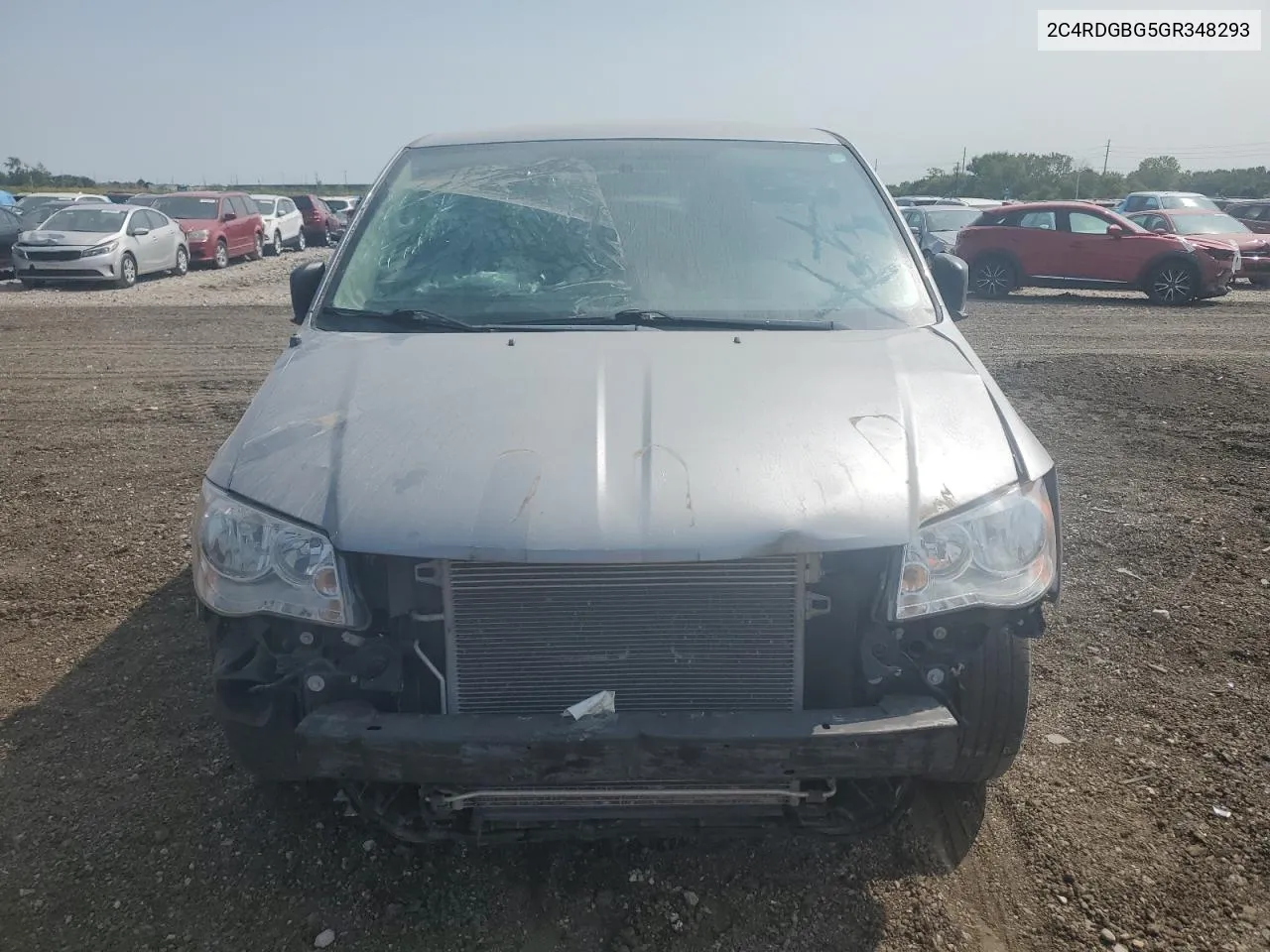 2C4RDGBG5GR348293 2016 Dodge Grand Caravan Se