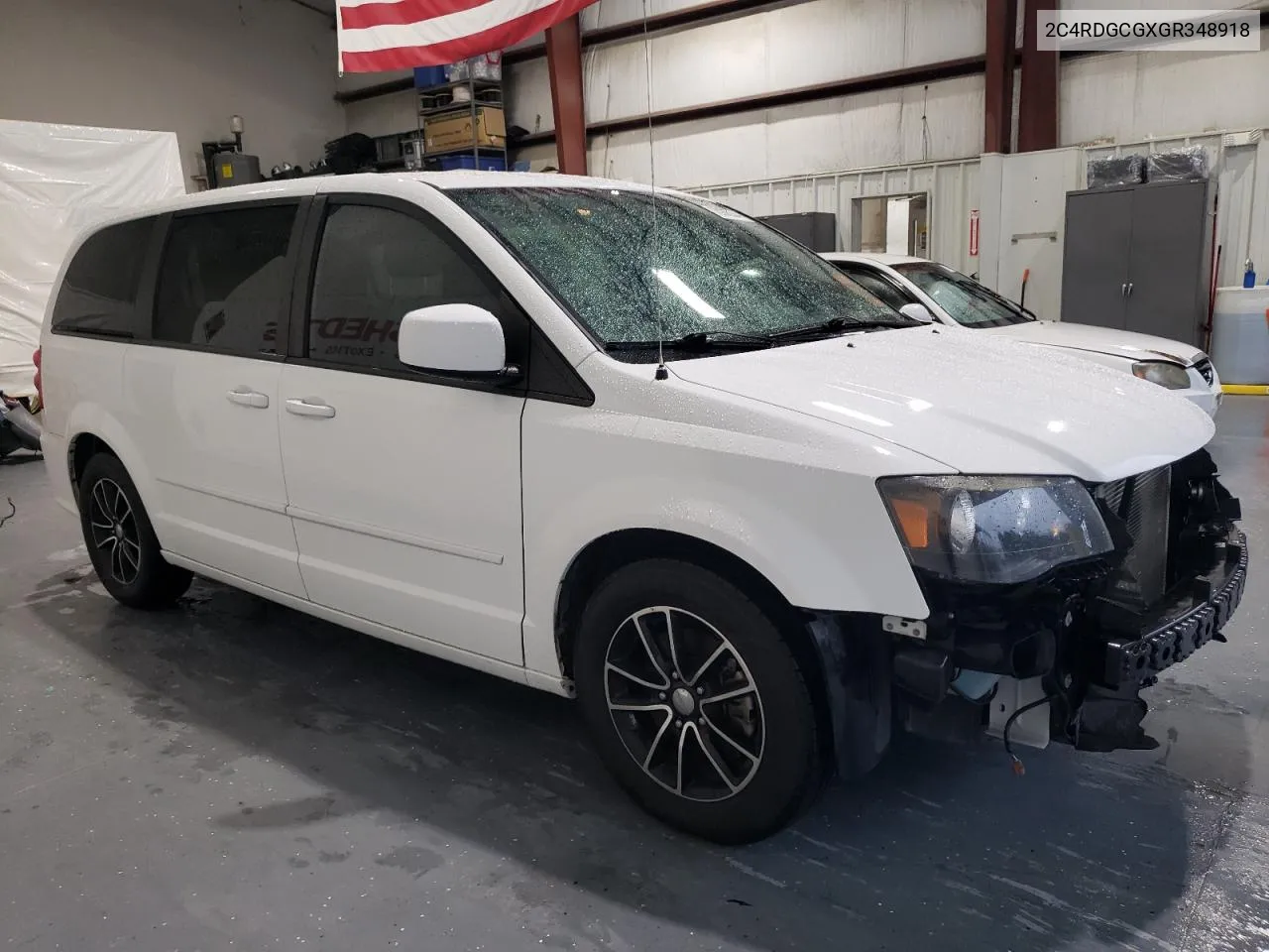 2C4RDGCGXGR348918 2016 Dodge Grand Caravan Sxt