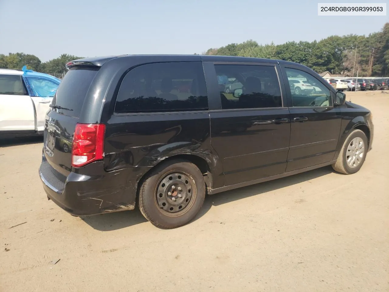 2016 Dodge Grand Caravan Se VIN: 2C4RDGBG9GR399053 Lot: 71129304