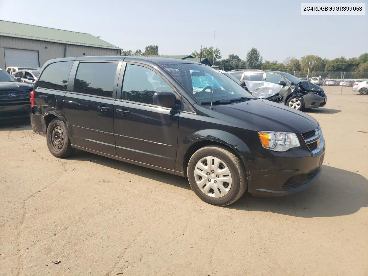 2016 Dodge Grand Caravan Se VIN: 2C4RDGBG9GR399053 Lot: 71129304