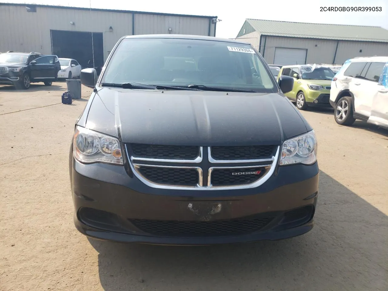 2016 Dodge Grand Caravan Se VIN: 2C4RDGBG9GR399053 Lot: 71129304