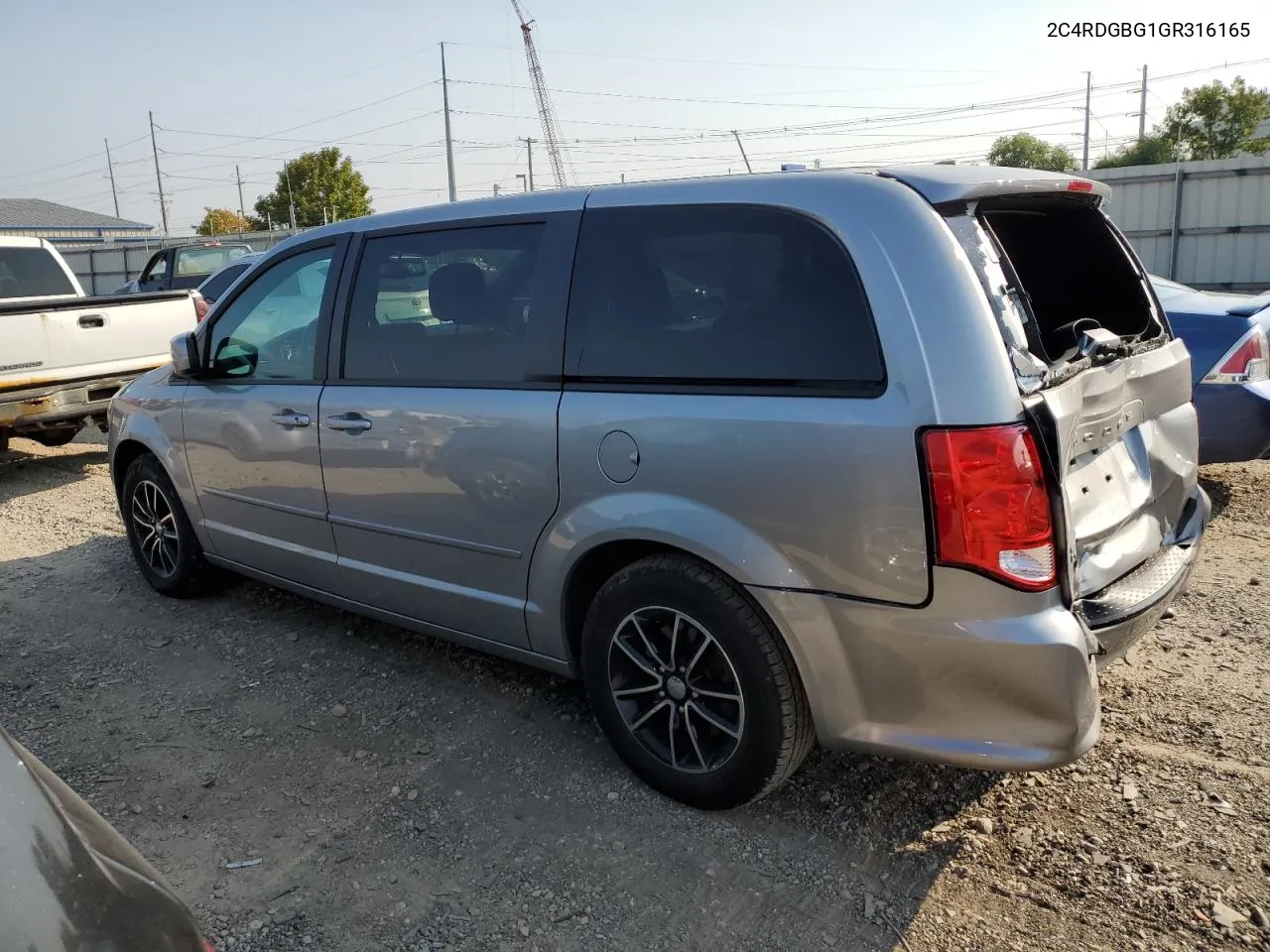 2C4RDGBG1GR316165 2016 Dodge Grand Caravan Se