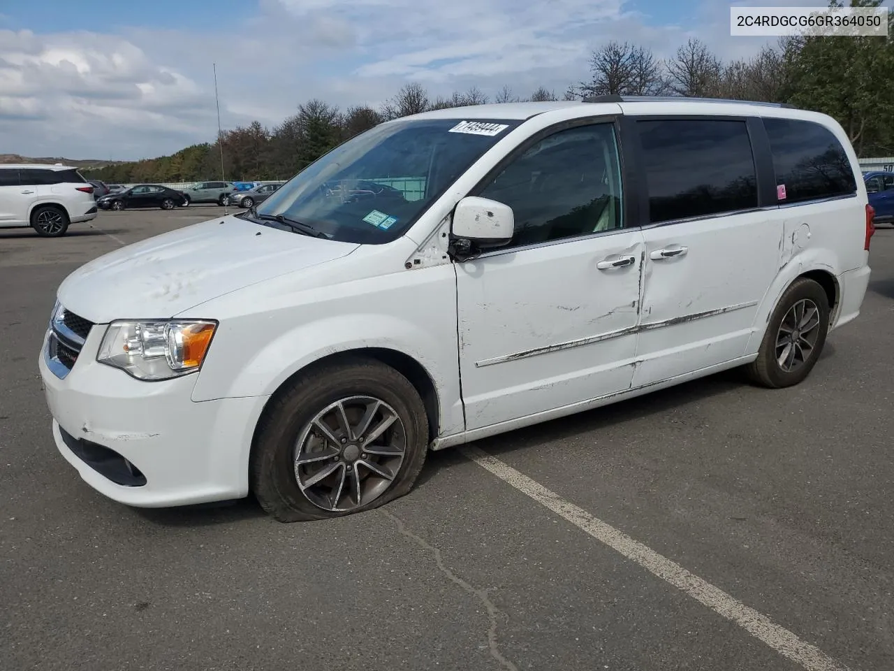 2016 Dodge Grand Caravan Sxt VIN: 2C4RDGCG6GR364050 Lot: 71459444