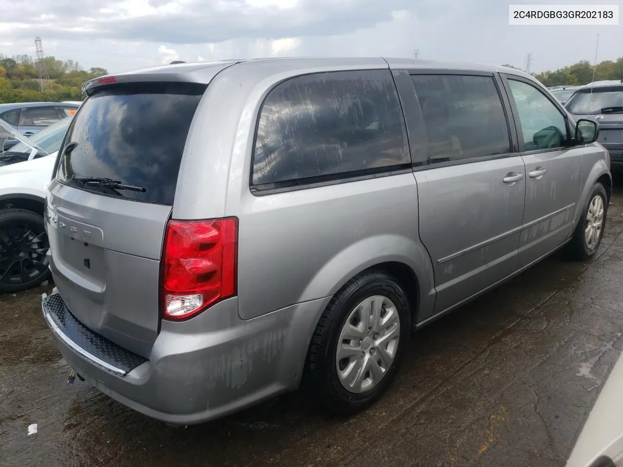 2C4RDGBG3GR202183 2016 Dodge Grand Caravan Se