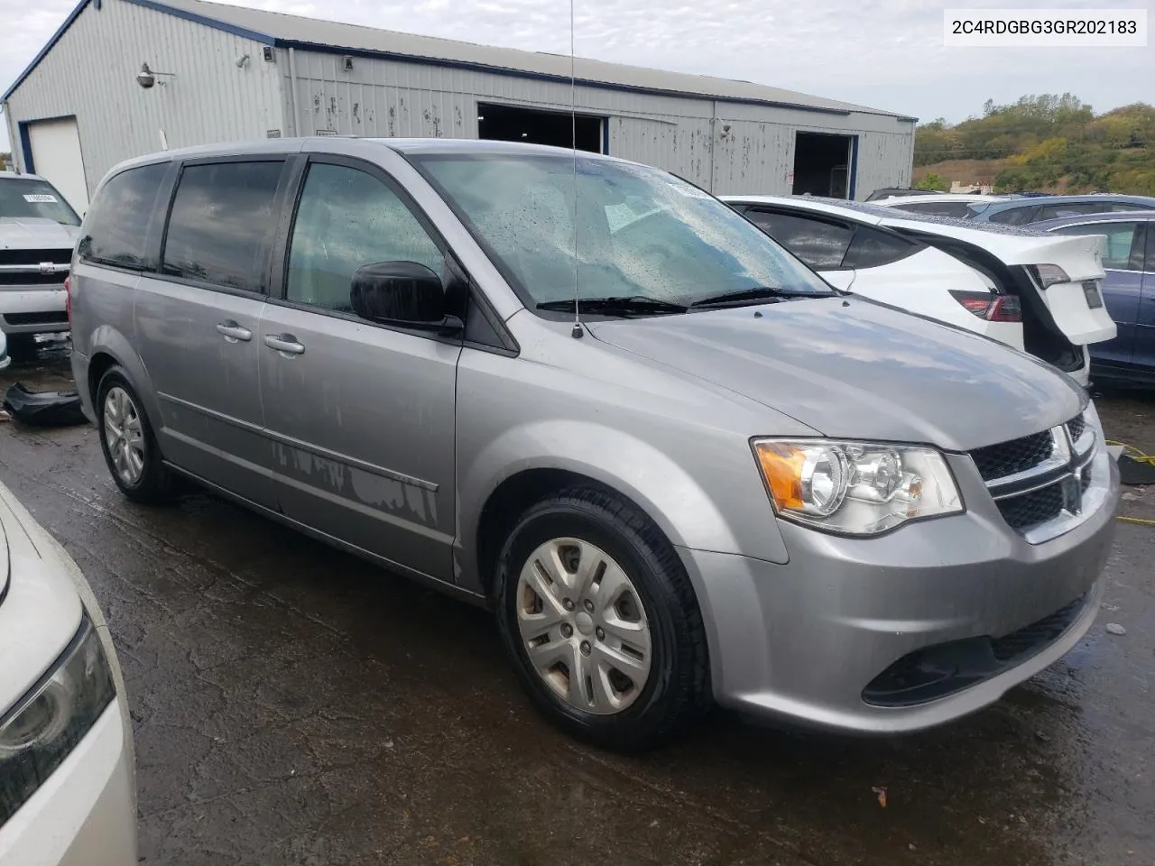 2016 Dodge Grand Caravan Se VIN: 2C4RDGBG3GR202183 Lot: 71800184