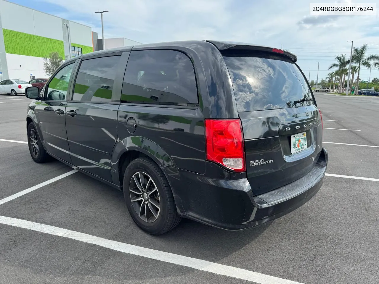 2C4RDGBG8GR176244 2016 Dodge Grand Caravan Se