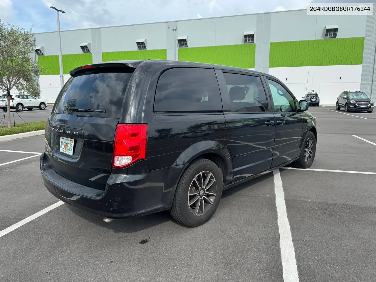 2C4RDGBG8GR176244 2016 Dodge Grand Caravan Se