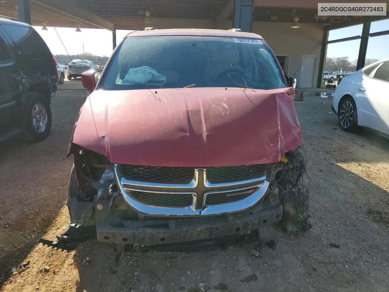 2C4RDGCG4GR272483 2016 Dodge Grand Caravan Sxt