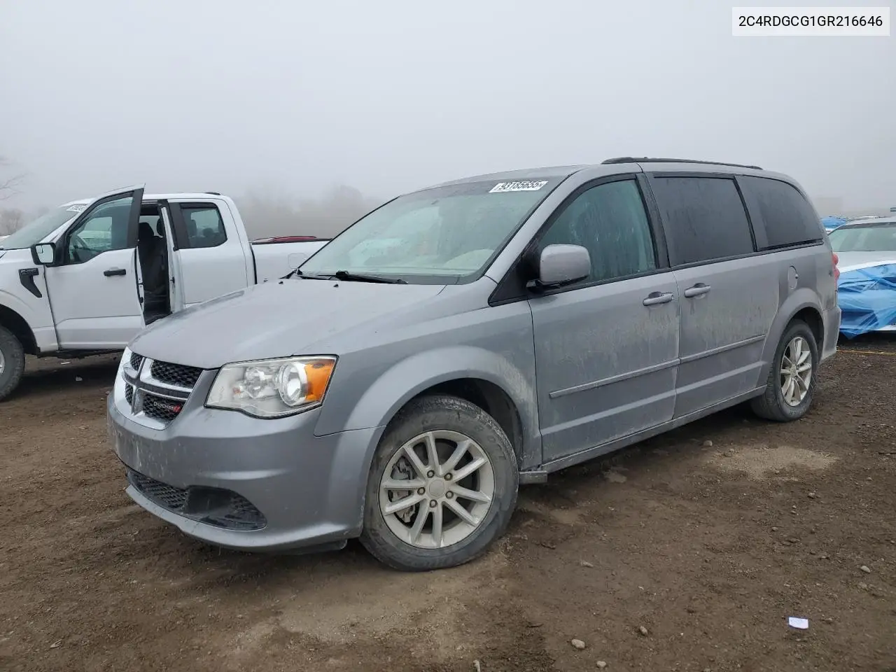 2C4RDGCG1GR216646 2016 Dodge Grand Caravan Sxt