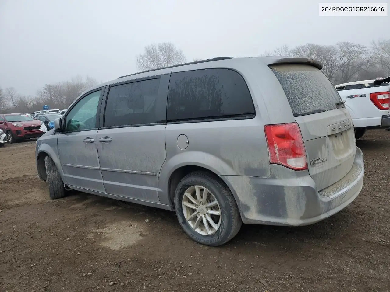 2C4RDGCG1GR216646 2016 Dodge Grand Caravan Sxt