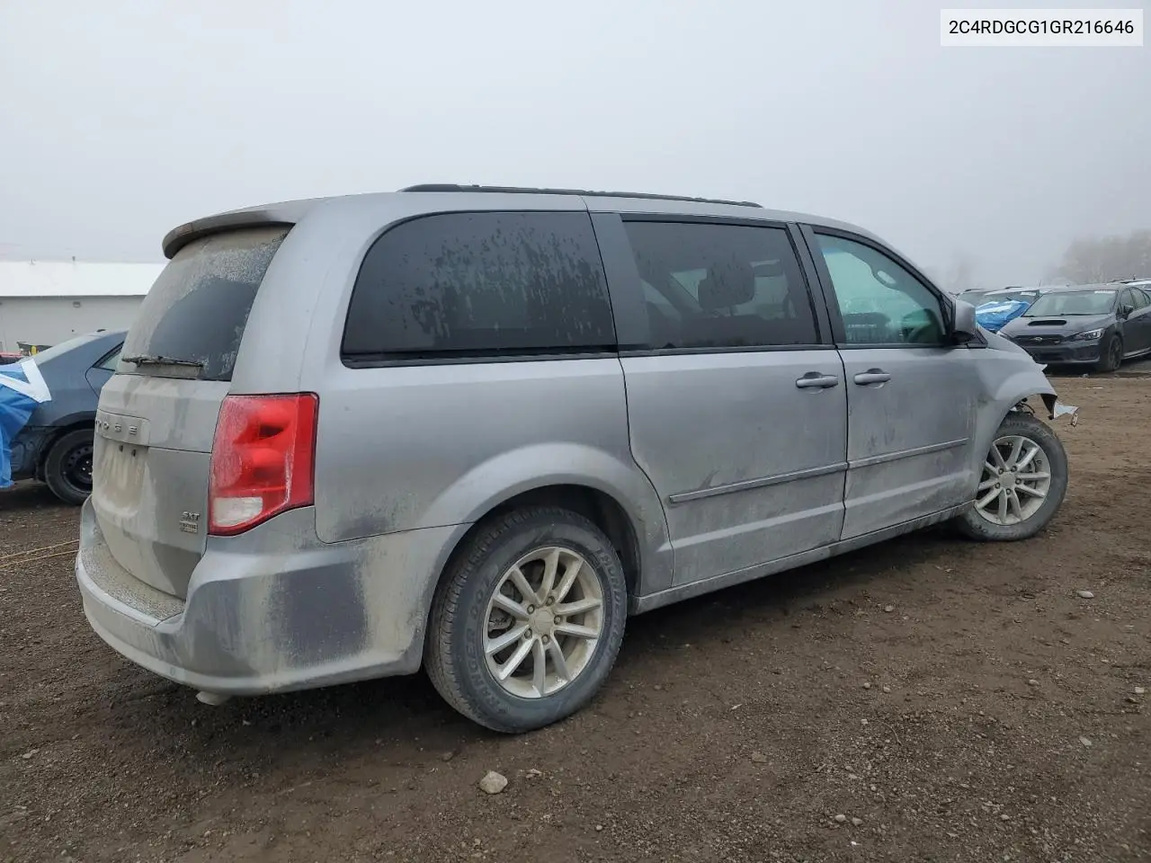2C4RDGCG1GR216646 2016 Dodge Grand Caravan Sxt