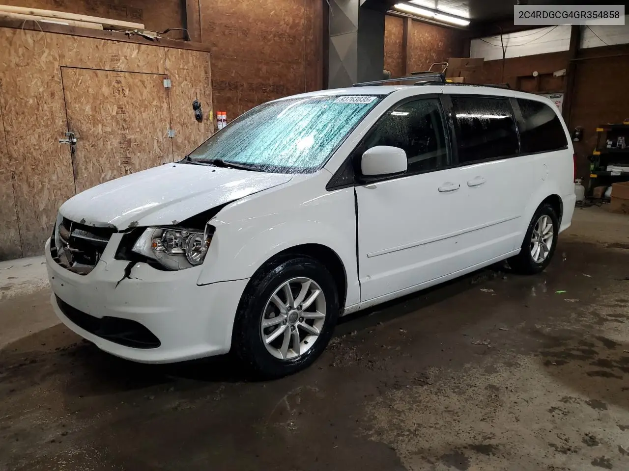 2C4RDGCG4GR354858 2016 Dodge Grand Caravan Sxt