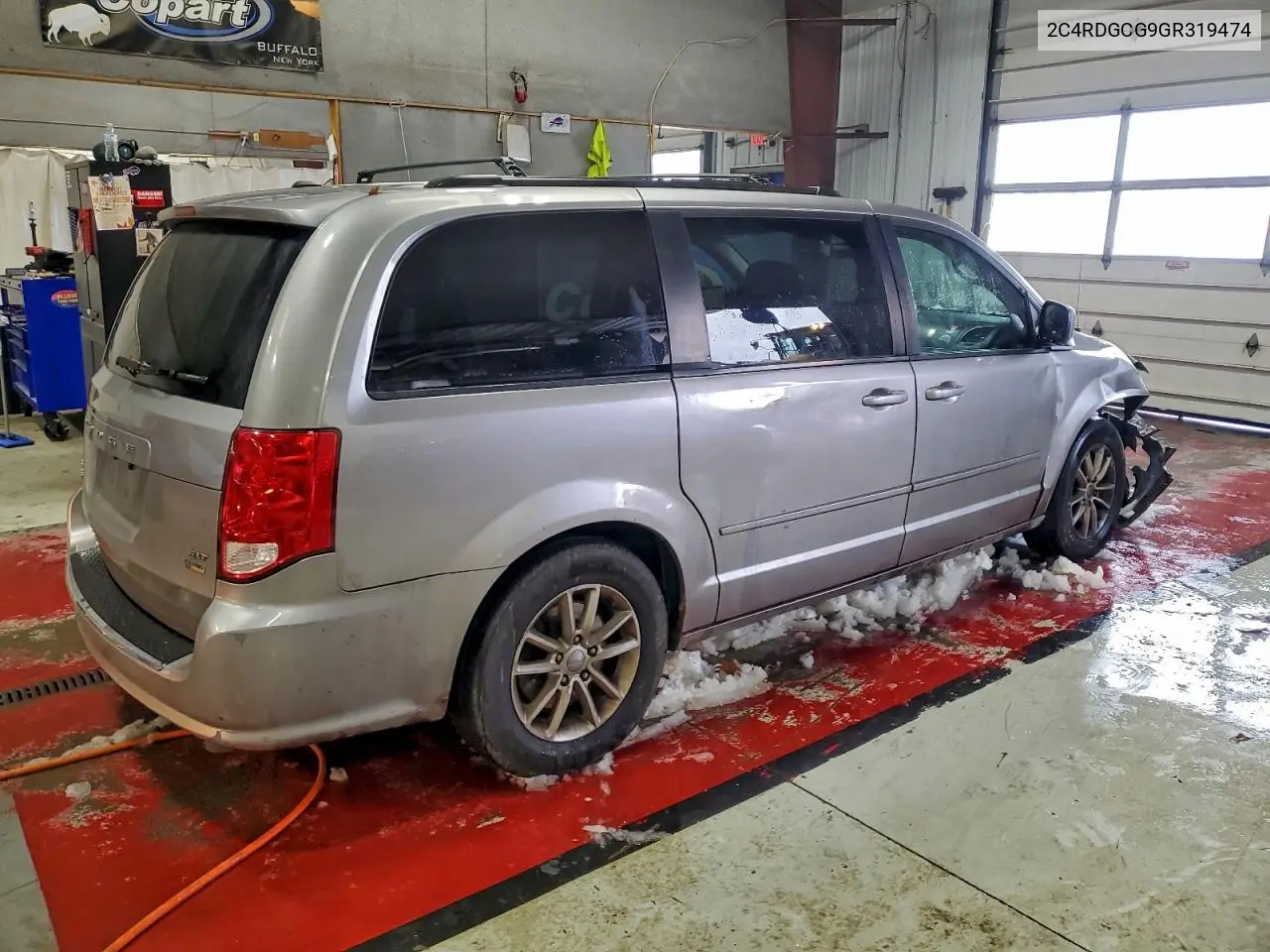 2C4RDGCG9GR319474 2016 Dodge Grand Caravan Sxt
