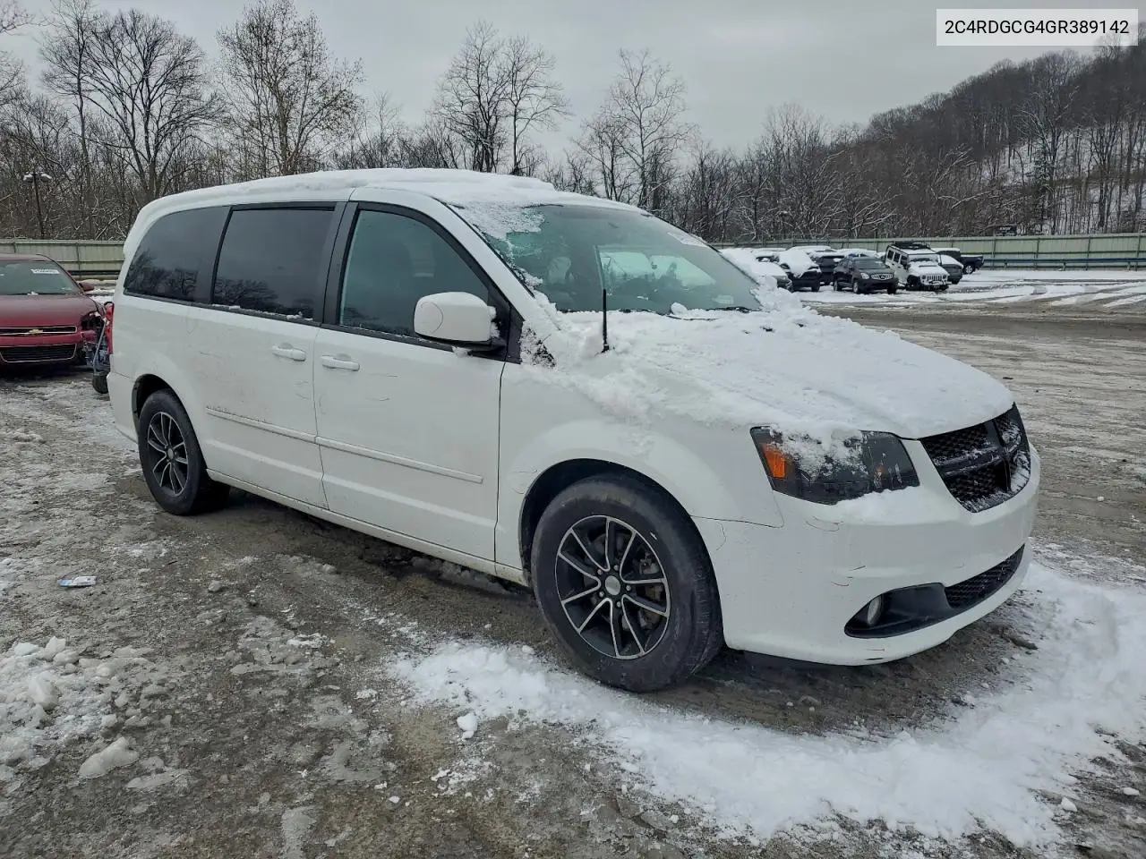 2C4RDGCG4GR389142 2016 Dodge Grand Caravan Sxt