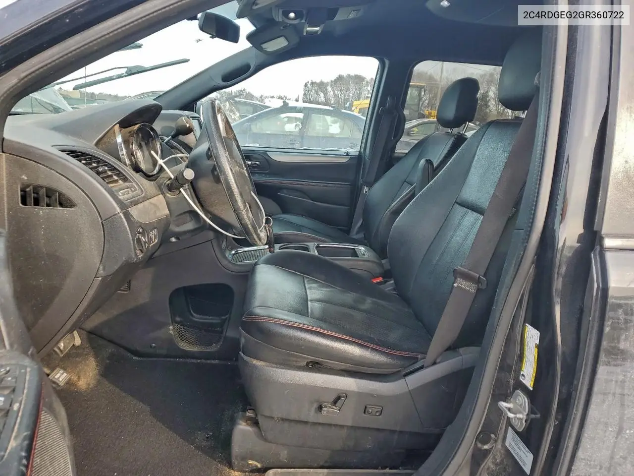 2C4RDGEG2GR360722 2016 Dodge Grand Caravan R/T