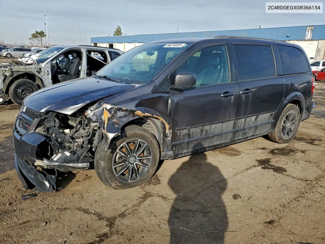 2C4RDGEGXGR366154 2016 Dodge Grand Caravan R/T