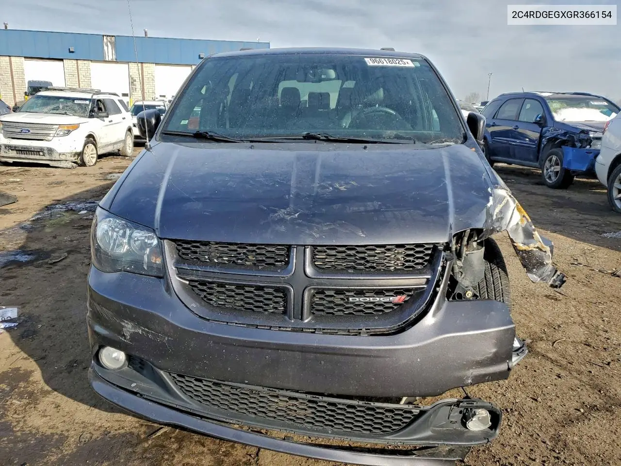 2C4RDGEGXGR366154 2016 Dodge Grand Caravan R/T