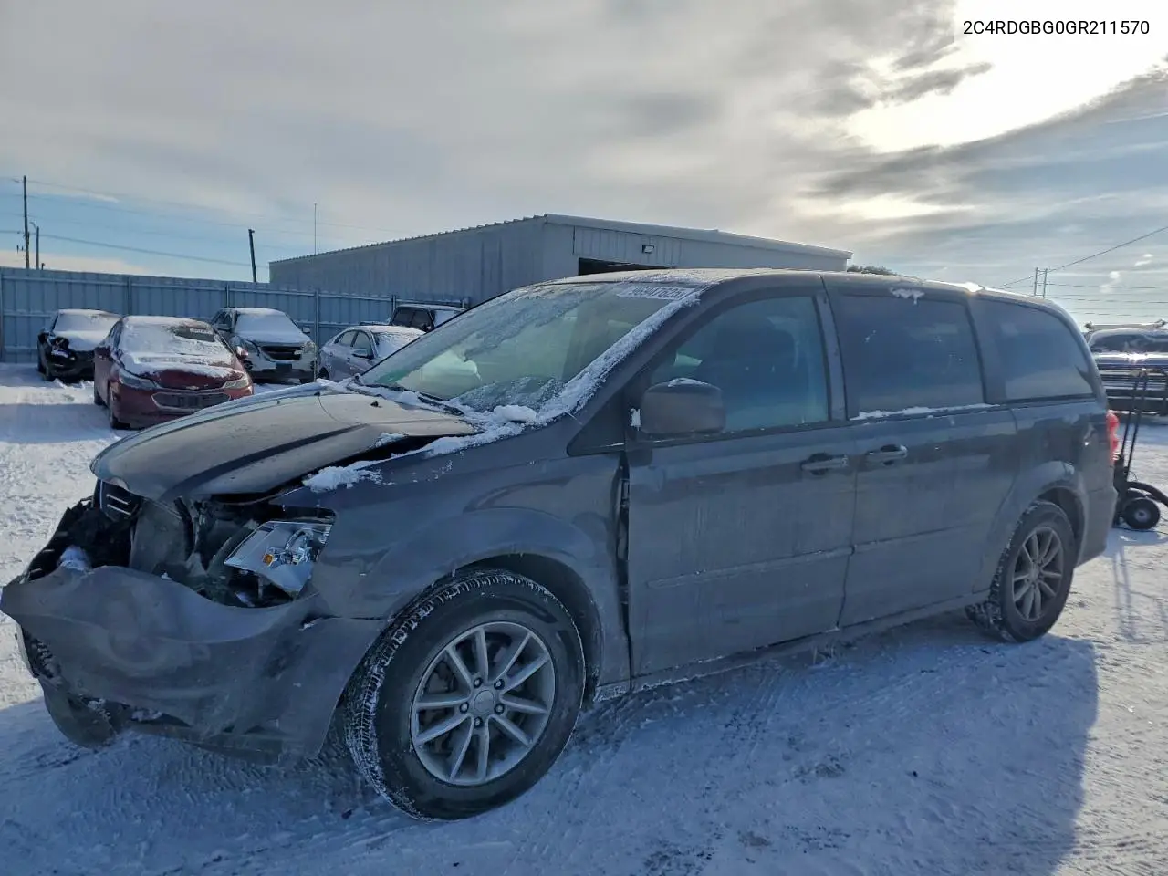 2C4RDGBG0GR211570 2016 Dodge Grand Caravan Se
