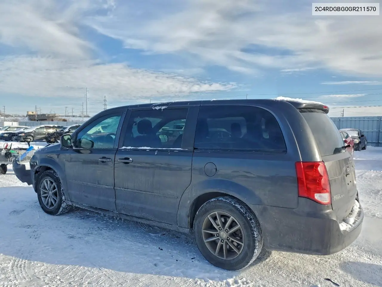 2C4RDGBG0GR211570 2016 Dodge Grand Caravan Se
