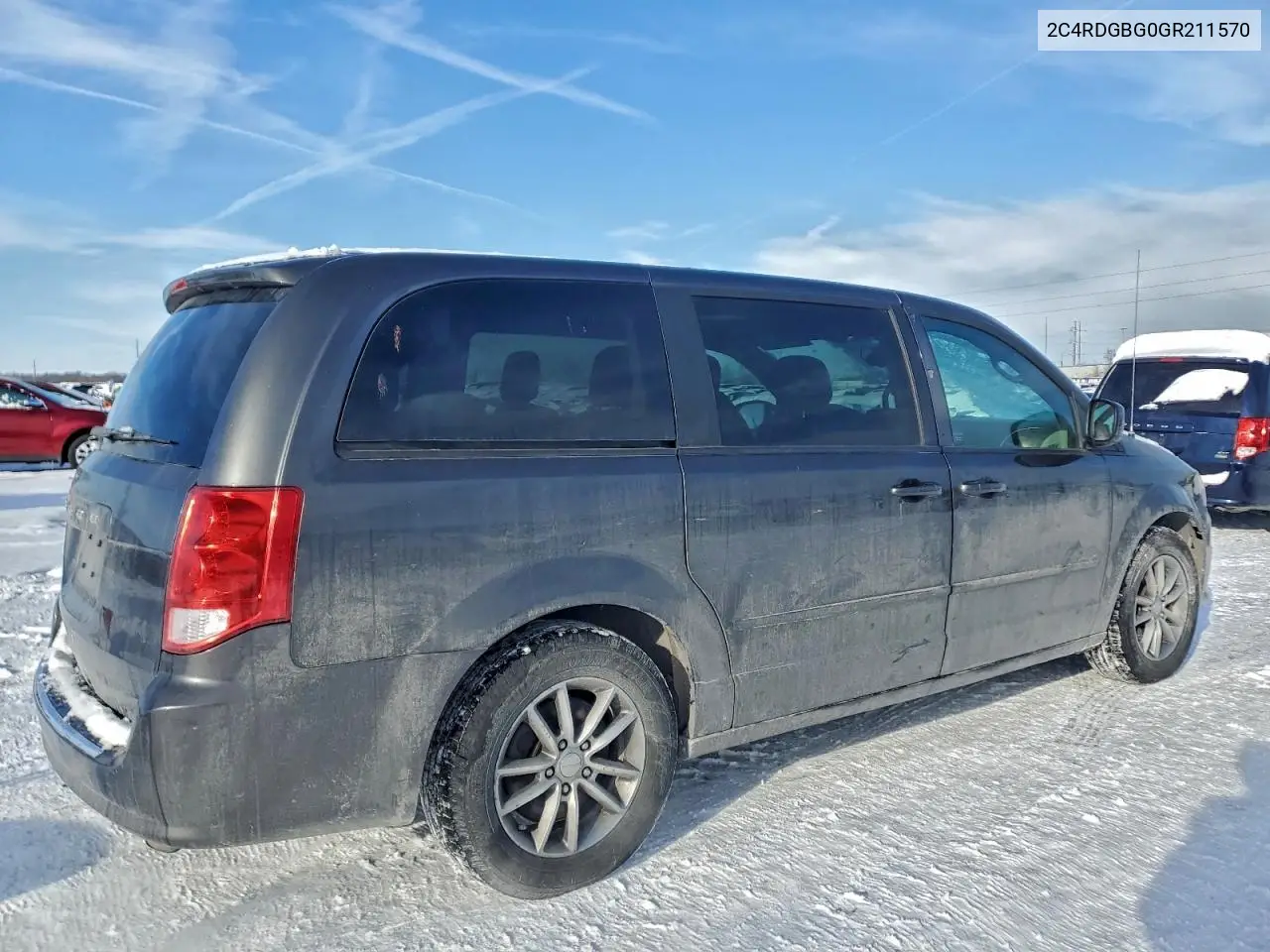 2C4RDGBG0GR211570 2016 Dodge Grand Caravan Se