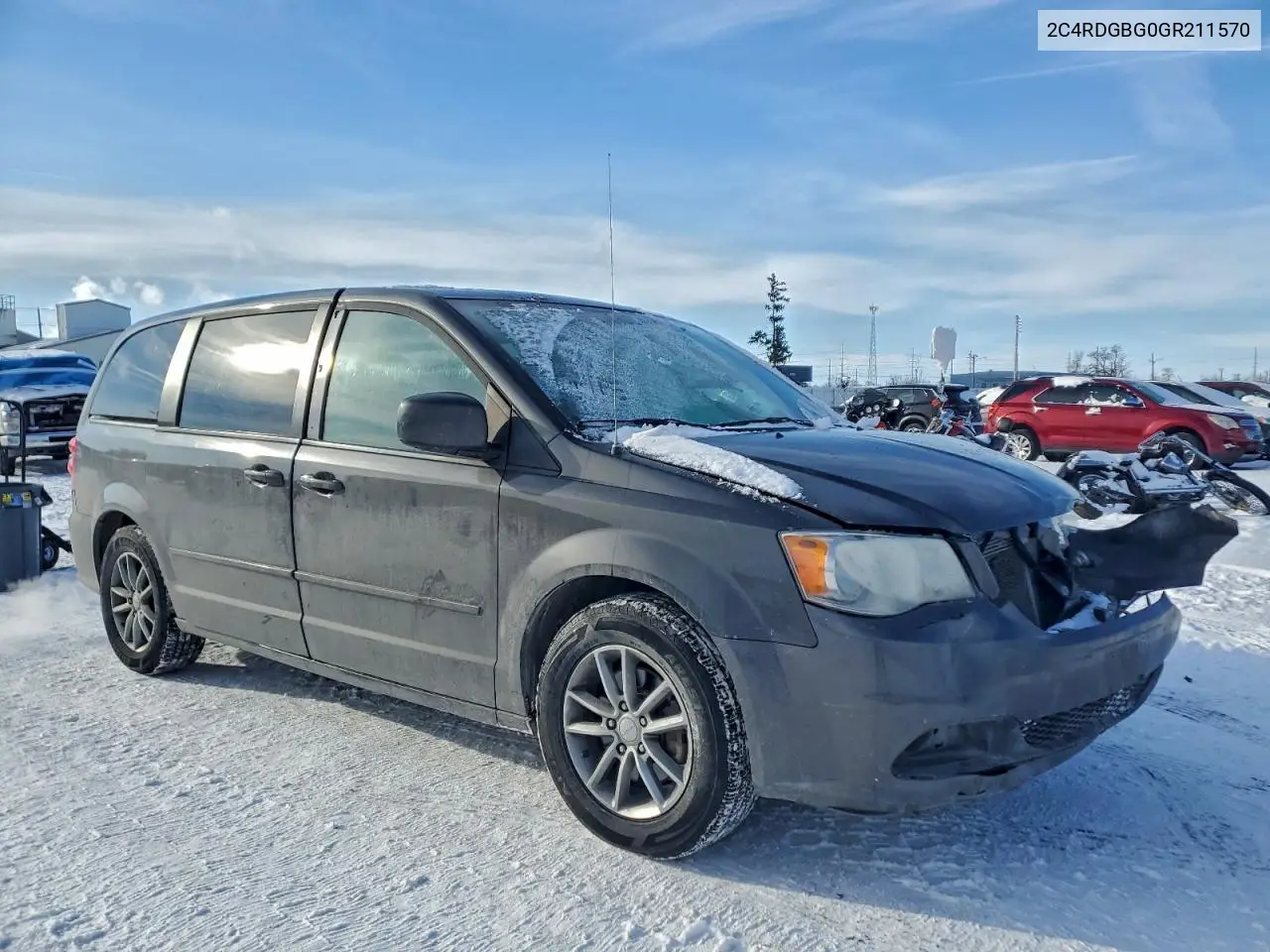 2C4RDGBG0GR211570 2016 Dodge Grand Caravan Se