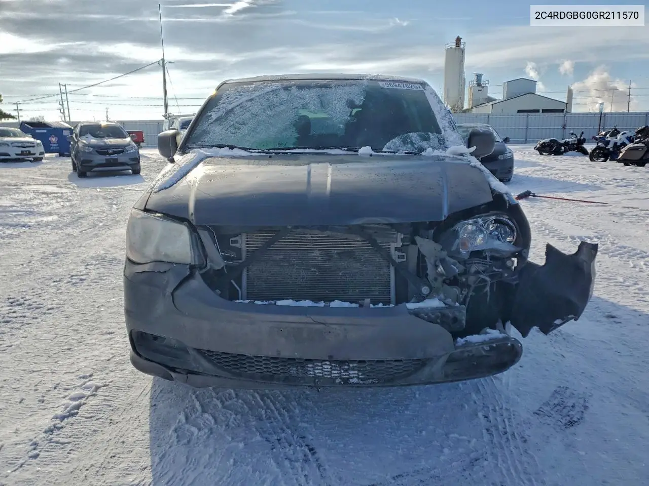 2C4RDGBG0GR211570 2016 Dodge Grand Caravan Se