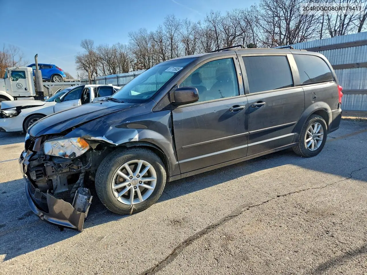 2C4RDGCG8GR179417 2016 Dodge Grand Caravan Sxt